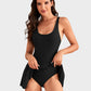 💥👙LAST DAY SALE: ONLY ￡12.99!!💃Women's One Piece Tummy Control Tie Knot Swimsuit