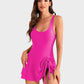 💥👙LAST DAY SALE: ONLY ￡12.99!!💃Women's One Piece Tummy Control Tie Knot Swimsuit