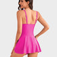 💥👙LAST DAY SALE: ONLY ￡12.99!!💃Women's One Piece Tummy Control Tie Knot Swimsuit