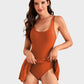 💥👙LAST DAY SALE: ONLY ￡12.99!!💃Women's One Piece Tummy Control Tie Knot Swimsuit
