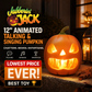 🎁Lowest Price Ever ￡9.99!!!📢BUY 2 GET 1 FREE⏰Jabberin' Jack Animated Talking & Singing Pumpkin