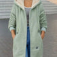 🥳AUTUMN HOT SALE🥳💞50K+ SOLD!💥50% OFF! Long teddy coat with hood and fleece lining