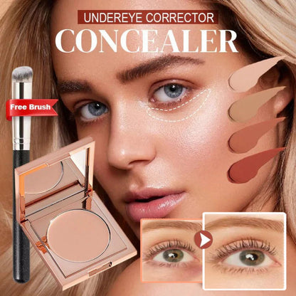 🎁🔥Final 3 hours- BUY 1 GET 1 FREE!!🏆Flash Sale⚡ 50K+ SOLD!🎁🔥Undereye Corrector（Free Concealer Brush）✨