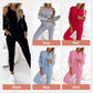 ⏳Time-Limited Special 70% Off⏰Women's Three-piece Baseball Jacket And Pants Set