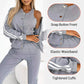 ⏳Time-Limited Special 70% Off⏰Women's Three-piece Baseball Jacket And Pants Set