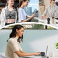 🌞Last Day Special Price:£ 10.99!!!🎁 ❄️Summer Savior A Hand-sized Hair Dryer💨5-Speed Foldable Handheld Fan Portable Design, Perfect Summer Companion!