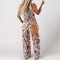 🔥SUMMER DAY SALE 70%OFF!!⚡50K+ SOLD!💐Women’s Casual Print Sleeveless Overalls Jumpsuits