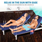 🏖️Limited Time Sale 50% OFF!🌞OHS Sun Lounger Towel with Pockets & Carry Bag🏖️Extra-Large Microfibre Beach Towel – Quick-Dry, Lightweight & Sand-Resistant☀️🇬🇧✨