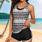 🏖️Summer Hot Special Price:£ 15.99!!!💝✨Women's Comfortable Printed Bikini 3-Piece Set