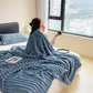 ⏳Time-Limited Special 70% Off⏰🔥🛏️Thickened Rabbit Plush&Milk Velvet Cover Blanket🍂Wrap up in Ultimate Comfort
