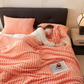 ⏳Time-Limited Special 70% Off⏰🔥🛏️Thickened Rabbit Plush&Milk Velvet Cover Blanket🍂Wrap up in Ultimate Comfort