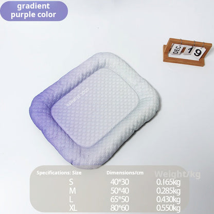 🔥Summer Hot Sale -Only £9.99!!⚡50K+ SOLD!❄️Pet Cooling Pad Mat for Dogs and Cats - ✅Breathable Soft Sleeping Cushion for Indoor Floors Sofas🛋️|Car Travel🚗| Washable Multiple Sizes Available