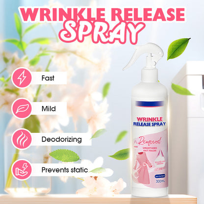 🥳Last Day Special Price:£ 12.99!!!🥳💞50K+ SOLD!👔❤️‍🔥Multi-Functional Wrinkle Release Spray