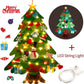🎅Christmas Hot Sales - 50% OFF!🎄DIY Felt Christmas Tree for Kids✨Reusable Ornaments + Fairy Lights