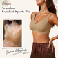🏖️Buy 1 Get 1 Free Price: Only £11.99!!💥💐Thin Seamless Wireless Sports Bra👙Minimise Bust Firm Support For Large Sizes -❤️‍🔥Buy More Save More!