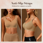 🏖️Buy 1 Get 1 Free Price: Only £11.99!!💥💐Thin Seamless Wireless Sports Bra👙Minimise Bust Firm Support For Large Sizes -❤️‍🔥Buy More Save More!