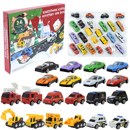 🎄Christmas Pre Sale 50%🎁🚗Kids Advent Calendar: Alloy Construction Engineering Vehicle Toy Sets