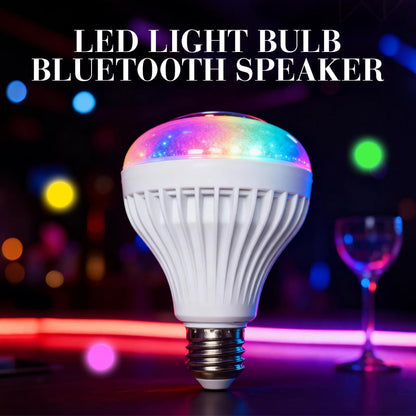 🎄Christmas Pre Sale￡8.99!!☃️🌈Smart Music Light Bulb with Built-in Bluetooth Speaker