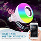 🎄Christmas Pre Sale￡8.99!!☃️🌈Smart Music Light Bulb with Built-in Bluetooth Speaker