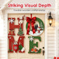 🎄Christmas Special Price:£9.99!!!⛄Christmas Wooden Wall Decor Letter Sign - HOME/JOY