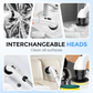 🥳LAST DAY SALE 70% OFF⚡50K+ SOLD!!🧽Multi‑Function Electric Brush – IPX7 waterproof, dual speed. Interchangeable heads. Effortless grime removal. 🛡️⚡