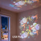 🥳2026 HOT SALE 50% OFF- ￡9.99!!💥🎉Dynamic Rotating LED Projector Light – Auto Rotating Dynamic Effect, Bright & Soft Lighting, Wide Application for Party & Home Decor ✨