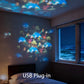 🥳2026 HOT SALE 50% OFF- ￡9.99!!💥🎉Dynamic Rotating LED Projector Light – Auto Rotating Dynamic Effect, Bright & Soft Lighting, Wide Application for Party & Home Decor ✨