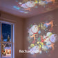 🥳2026 HOT SALE 50% OFF- ￡9.99!!💥🎉Dynamic Rotating LED Projector Light – Auto Rotating Dynamic Effect, Bright & Soft Lighting, Wide Application for Party & Home Decor ✨