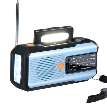 💗LAST DAY SALE 50% OFF⚡50K+ SOLD!!💥Solar Hand-Crank Emergency Weather Radio