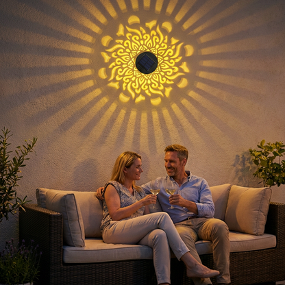 📢🎁Limited-time Special Price:£ 7.99!!!⏰Solar-Powered Mandala Projector Light