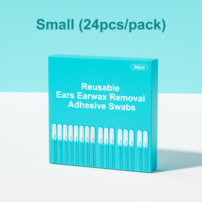 🏆Surprise Price: Only £7.99!!!👂🏻Reusable Earwax Removal Adhesive Swabs