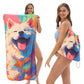 🥳Limited-time Special Price:£ 10.99!!!🏖️2-in-1 Convertible Beach Towel & Drawstring Backpack