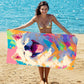 🥳Limited-time Special Price:£ 10.99!!!🏖️2-in-1 Convertible Beach Towel & Drawstring Backpack
