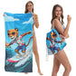 🥳Limited-time Special Price:£ 10.99!!!🏖️2-in-1 Convertible Beach Towel & Drawstring Backpack
