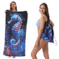 🥳Limited-time Special Price:£ 10.99!!!🏖️2-in-1 Convertible Beach Towel & Drawstring Backpack