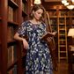 🌸 Limited Time Special Price:£ 14.99!!!✨ Women's Floral A-Line Party Dress – Double-Layer Chiffon, Elegant Print & Knee-Length Fit 👗