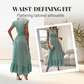 🎉Last Day Special Price:£15.99!!💃🌼V-Neck Ruffled Waist-Defining Maxi Dress
