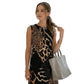 🎁Limited Time Special Price:£ 13.99💥Women's Leopard Print Sleeveless Midi Dress