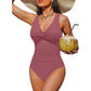 🔥 Last 24 Hours Only! £14.99!!⚡👙Women’s Tummy-Control One-Piece Swimsuit for Effortless Confidence & Summer-Ready Silhouette! 🌴