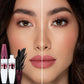 🔥Last Day SPECIAL PRICE: ￡9.99!!🔥Smudge-Proof Curling & Lengthening Mascara — Waterproof, Lift-and-Define Formula with FREE Professional Eyelash Curler