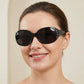 🥳LAST DAY SPECIAL SALE £9.99🌸✨ Retro Oversized Sunglasses – Polarized lenses cut glare, UV400 protection. Rhinestone details for a touch of glamour. Flattering for all face shapes. A stylish essential. 🕶️💎