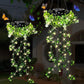 🔥Last Day Special Price:£15.99 !!!🔥SOLAR-POWERED HANGING MILAN GRASS LIGHT! 💎 Lifelike Foliage, Auto On/Off & IP65 Waterproof ✨