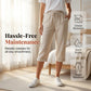 ⏳👖SUMMER Day Special Price:£ 15.99!!!⏰Women's Casual Cotton Linen Capris