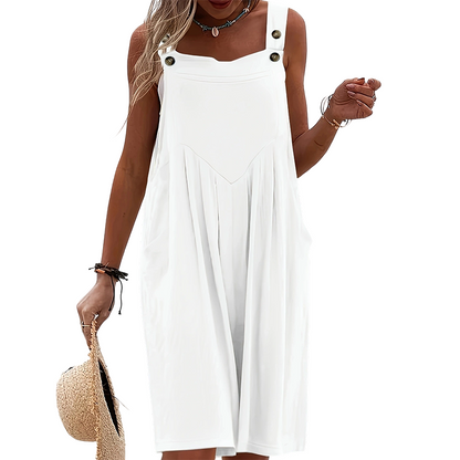 🌸 LIMITED TIME Special Price:£ 15.99 ✨Sleeveless Wide-Leg Jumpsuit For Summer Breezes