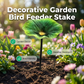 🌸Limited Time Special Price ￡8.99!!🪷Vibrant Garden Flower Stake Bird Feeder🍃