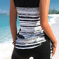 🔥Last Day Special Price:£ 13.99!!!🎁Women's Printed Tankini Swimsuit – 2-Piece Tummy Control Set 🌸