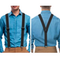 📢📢Last Day Special Price:£ 7.99!!!⏰Men's X-Back Suspenders with Hook Clips