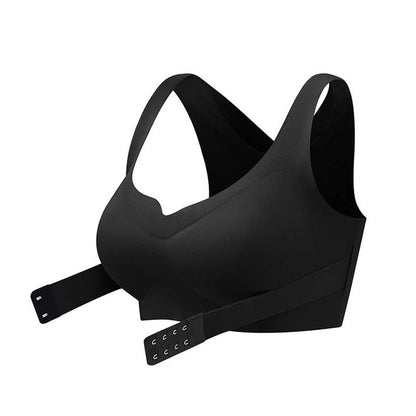 🌸Last Day Special Price: £8.99!!🌸Women's Front Closure Seamless Back Support Posture Bra