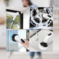 🧼 Last Day Special Price:£28.99 !🔋 9-in-1 Electric Cleaning Brush Set – Interchangeable Heads, Powerful Rotation & Perfect for Kitchen, Bathroom & Tiles 🏠
