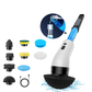 🧼 Last Day Special Price:£28.99 !🔋 9-in-1 Electric Cleaning Brush Set – Interchangeable Heads, Powerful Rotation & Perfect for Kitchen, Bathroom & Tiles 🏠